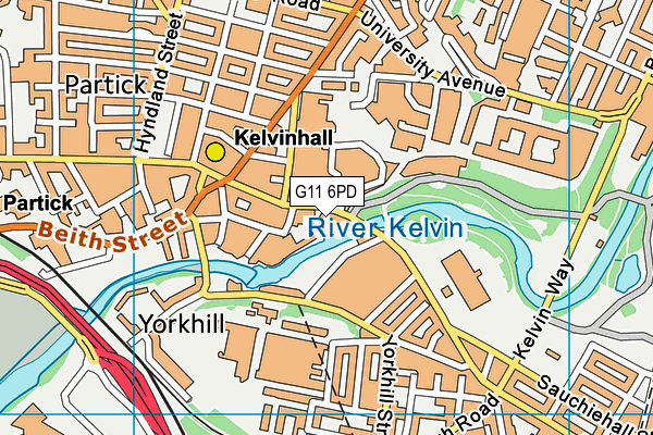 G11 6PD map - OS VectorMap District (Ordnance Survey) G11 6PD map - OS VectorMap District (Ordnance Survey)