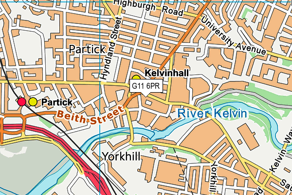 G11 6PR map - OS VectorMap District (Ordnance Survey) G11 6PR map - OS VectorMap District (Ordnance Survey)