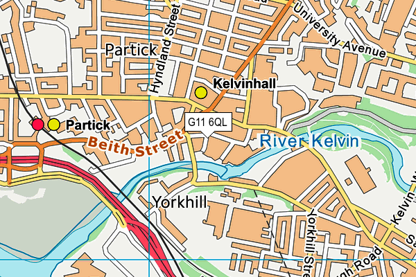 G11 6QL map - OS VectorMap District (Ordnance Survey) G11 6QL map - OS VectorMap District (Ordnance Survey)