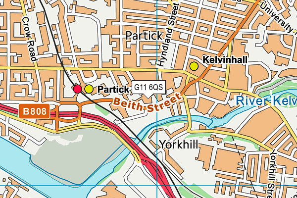 G11 6QS map - OS VectorMap District (Ordnance Survey) G11 6QS map - OS VectorMap District (Ordnance Survey)