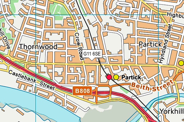 G11 6SE map - OS VectorMap District (Ordnance Survey) G11 6SE map - OS VectorMap District (Ordnance Survey)