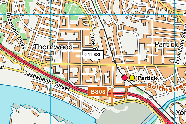 G11 6SL map - OS VectorMap District (Ordnance Survey) G11 6SL map - OS VectorMap District (Ordnance Survey)