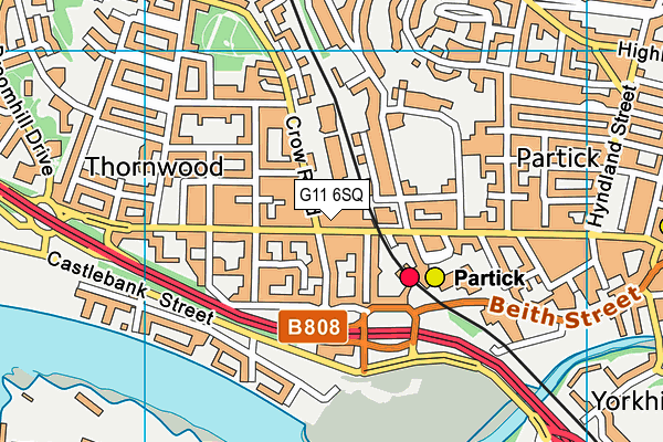G11 6SQ map - OS VectorMap District (Ordnance Survey) G11 6SQ map - OS VectorMap District (Ordnance Survey)