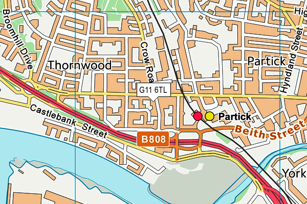 G11 6TL map - OS VectorMap District (Ordnance Survey) G11 6TL map - OS VectorMap District (Ordnance Survey)
