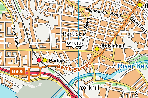 G11 6TU map - OS VectorMap District (Ordnance Survey) G11 6TU map - OS VectorMap District (Ordnance Survey)