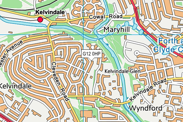 G12 0HP map - OS VectorMap District (Ordnance Survey) G12 0HP map - OS VectorMap District (Ordnance Survey)