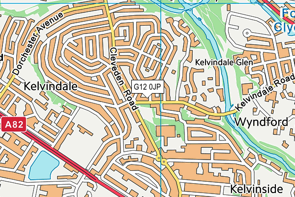G12 0JP map - OS VectorMap District (Ordnance Survey) G12 0JP map - OS VectorMap District (Ordnance Survey)