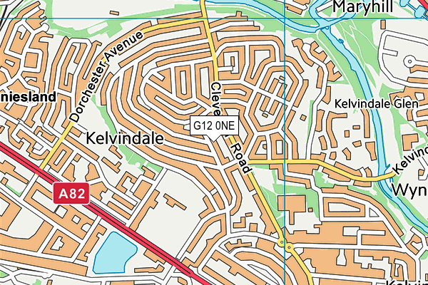 G12 0NE map - OS VectorMap District (Ordnance Survey) G12 0NE map - OS VectorMap District (Ordnance Survey)