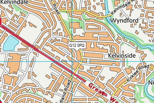 G12 0PQ map - OS VectorMap District (Ordnance Survey) G12 0PQ map - OS VectorMap District (Ordnance Survey)