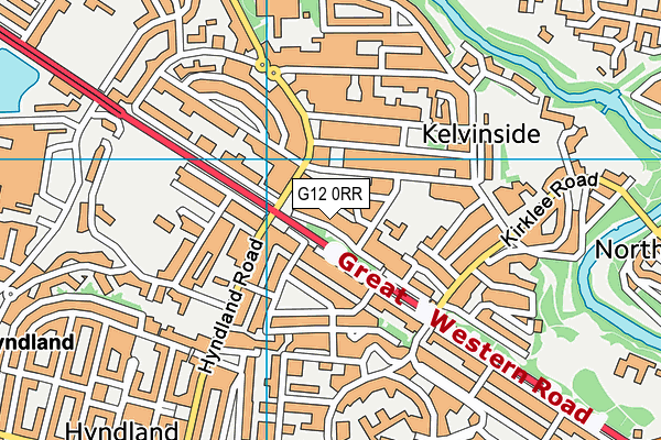 G12 0RR map - OS VectorMap District (Ordnance Survey) G12 0RR map - OS VectorMap District (Ordnance Survey)