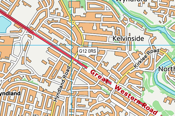 G12 0RS map - OS VectorMap District (Ordnance Survey) G12 0RS map - OS VectorMap District (Ordnance Survey)