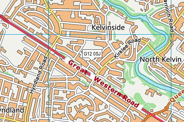 G12 0SJ map - OS VectorMap District (Ordnance Survey) G12 0SJ map - OS VectorMap District (Ordnance Survey)