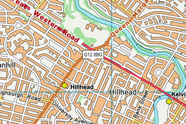 G12 8BG map - OS VectorMap District (Ordnance Survey) G12 8BG map - OS VectorMap District (Ordnance Survey)