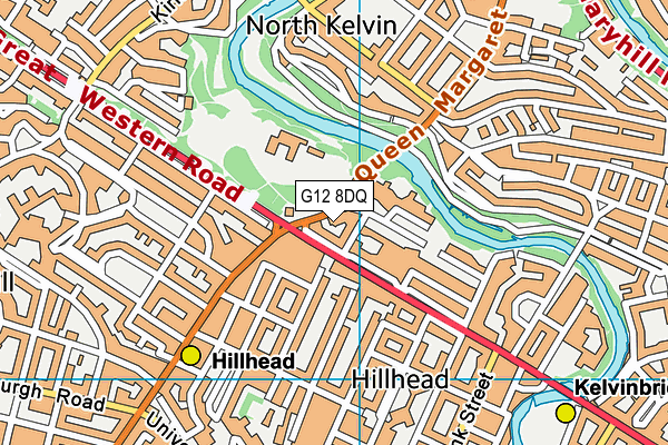 G12 8DQ map - OS VectorMap District (Ordnance Survey) G12 8DQ map - OS VectorMap District (Ordnance Survey)