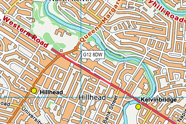 G12 8DW map - OS VectorMap District (Ordnance Survey) G12 8DW map - OS VectorMap District (Ordnance Survey)