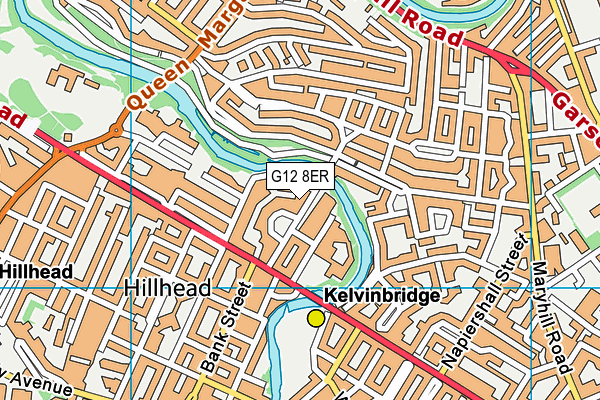 G12 8ER map - OS VectorMap District (Ordnance Survey) G12 8ER map - OS VectorMap District (Ordnance Survey)
