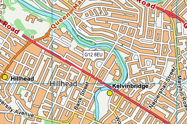 G12 8EU map - OS VectorMap District (Ordnance Survey) G12 8EU map - OS VectorMap District (Ordnance Survey)