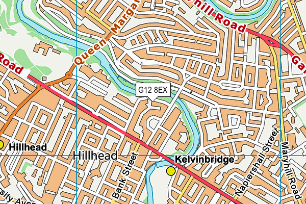 G12 8EX map - OS VectorMap District (Ordnance Survey) G12 8EX map - OS VectorMap District (Ordnance Survey)