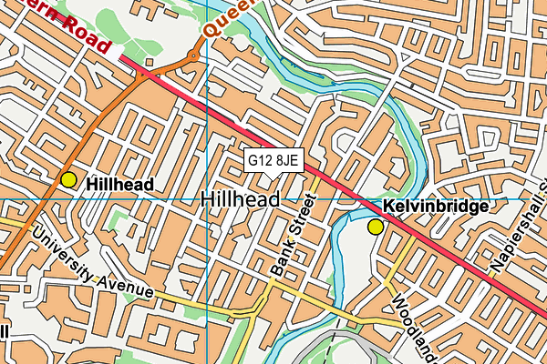 G12 8JE map - OS VectorMap District (Ordnance Survey) G12 8JE map - OS VectorMap District (Ordnance Survey)