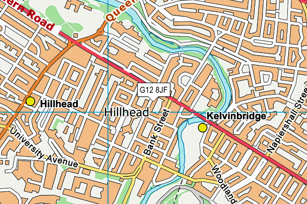 G12 8JF map - OS VectorMap District (Ordnance Survey) G12 8JF map - OS VectorMap District (Ordnance Survey)