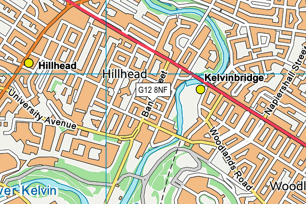 G12 8NF map - OS VectorMap District (Ordnance Survey) G12 8NF map - OS VectorMap District (Ordnance Survey)