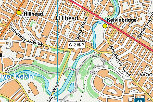 G12 8NP map - OS VectorMap District (Ordnance Survey) G12 8NP map - OS VectorMap District (Ordnance Survey)