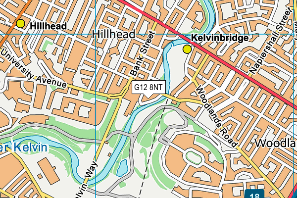 G12 8NT map - OS VectorMap District (Ordnance Survey) G12 8NT map - OS VectorMap District (Ordnance Survey)