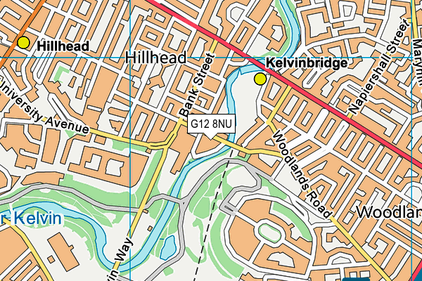 G12 8NU map - OS VectorMap District (Ordnance Survey) G12 8NU map - OS VectorMap District (Ordnance Survey)