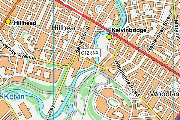 G12 8NX map - OS VectorMap District (Ordnance Survey) G12 8NX map - OS VectorMap District (Ordnance Survey)