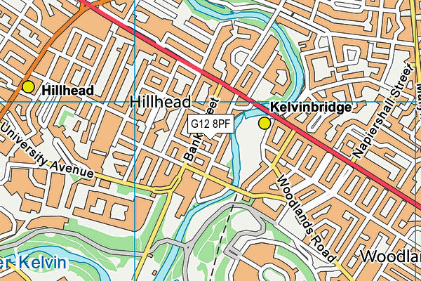 G12 8PF map - OS VectorMap District (Ordnance Survey) G12 8PF map - OS VectorMap District (Ordnance Survey)