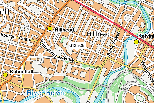 G12 8QE map - OS VectorMap District (Ordnance Survey) G12 8QE map - OS VectorMap District (Ordnance Survey)