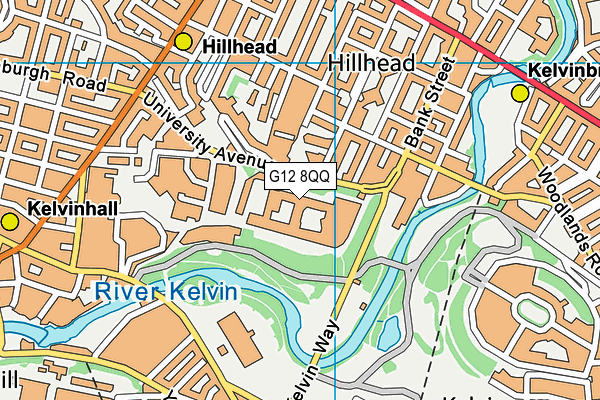 G12 8QQ map - OS VectorMap District (Ordnance Survey) G12 8QQ map - OS VectorMap District (Ordnance Survey)