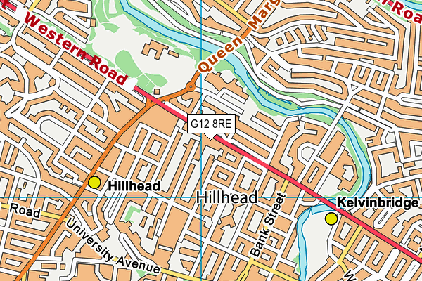 G12 8RE map - OS VectorMap District (Ordnance Survey) G12 8RE map - OS VectorMap District (Ordnance Survey)