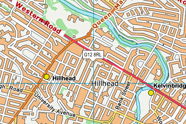G12 8RL map - OS VectorMap District (Ordnance Survey) G12 8RL map - OS VectorMap District (Ordnance Survey)