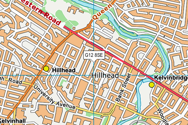 G12 8SE map - OS VectorMap District (Ordnance Survey) G12 8SE map - OS VectorMap District (Ordnance Survey)