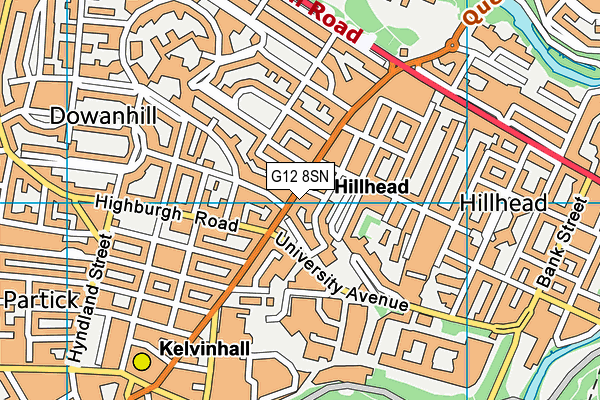 G12 8SN map - OS VectorMap District (Ordnance Survey) G12 8SN map - OS VectorMap District (Ordnance Survey)