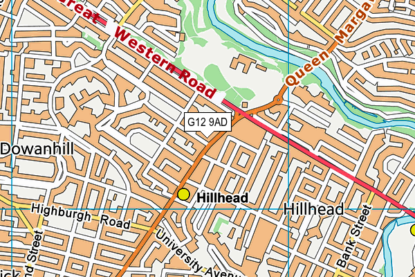 G12 9AD map - OS VectorMap District (Ordnance Survey) G12 9AD map - OS VectorMap District (Ordnance Survey)
