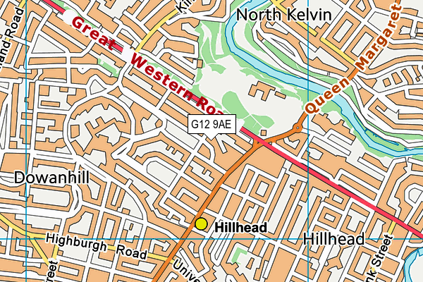 G12 9AE map - OS VectorMap District (Ordnance Survey) G12 9AE map - OS VectorMap District (Ordnance Survey)