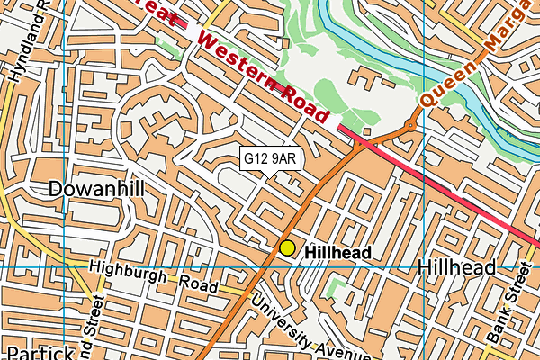G12 9AR map - OS VectorMap District (Ordnance Survey) G12 9AR map - OS VectorMap District (Ordnance Survey)