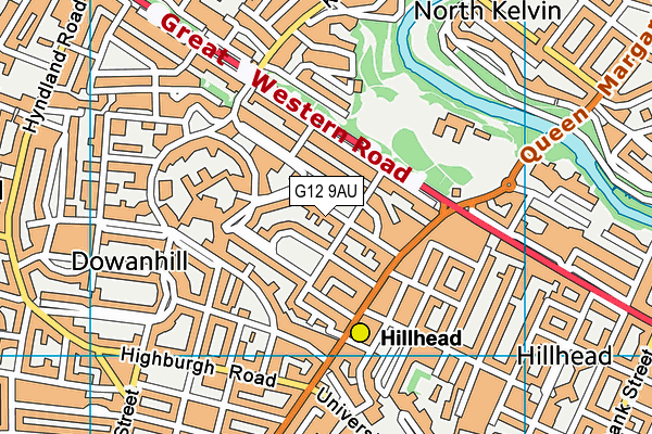 G12 9AU map - OS VectorMap District (Ordnance Survey) G12 9AU map - OS VectorMap District (Ordnance Survey)