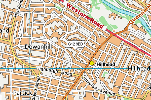 G12 9BD map - OS VectorMap District (Ordnance Survey) G12 9BD map - OS VectorMap District (Ordnance Survey)