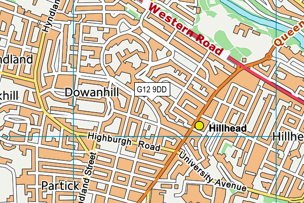 G12 9DD map - OS VectorMap District (Ordnance Survey) G12 9DD map - OS VectorMap District (Ordnance Survey)