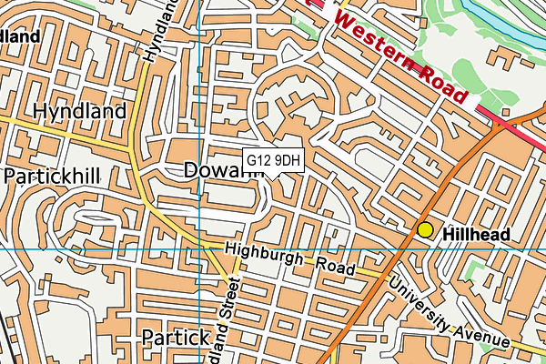 G12 9DH map - OS VectorMap District (Ordnance Survey) G12 9DH map - OS VectorMap District (Ordnance Survey)