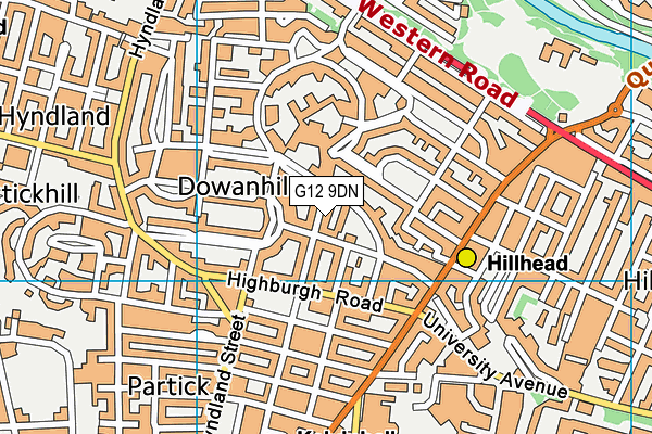 G12 9DN map - OS VectorMap District (Ordnance Survey) G12 9DN map - OS VectorMap District (Ordnance Survey)