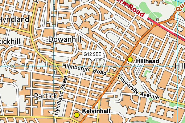 G12 9EE map - OS VectorMap District (Ordnance Survey) G12 9EE map - OS VectorMap District (Ordnance Survey)