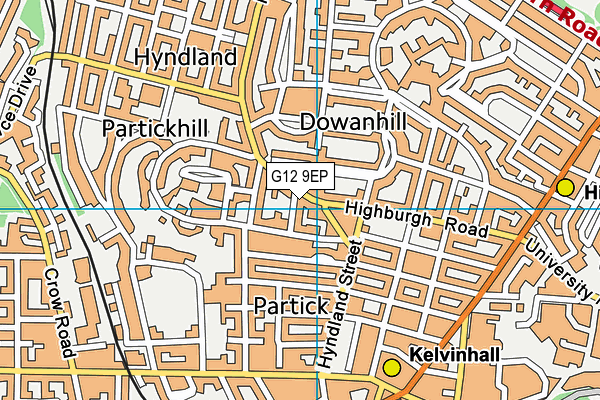 G12 9EP map - OS VectorMap District (Ordnance Survey) G12 9EP map - OS VectorMap District (Ordnance Survey)