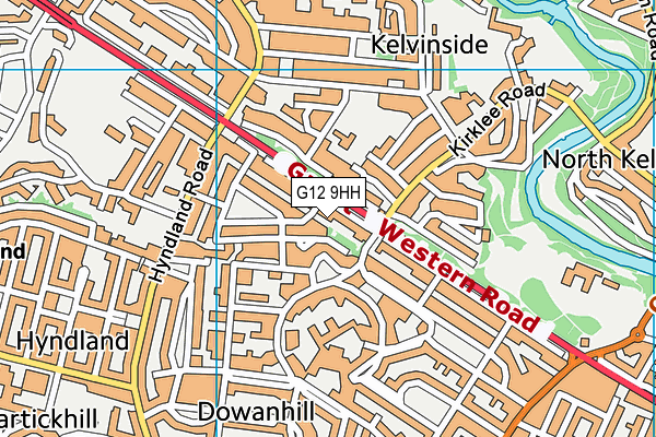 G12 9HH map - OS VectorMap District (Ordnance Survey) G12 9HH map - OS VectorMap District (Ordnance Survey)