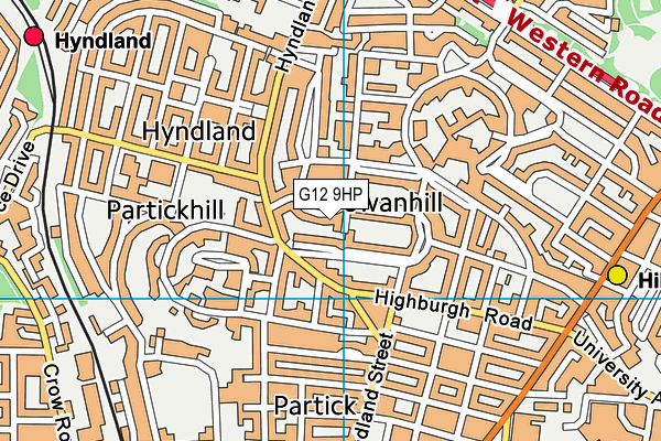 G12 9HP map - OS VectorMap District (Ordnance Survey) G12 9HP map - OS VectorMap District (Ordnance Survey)