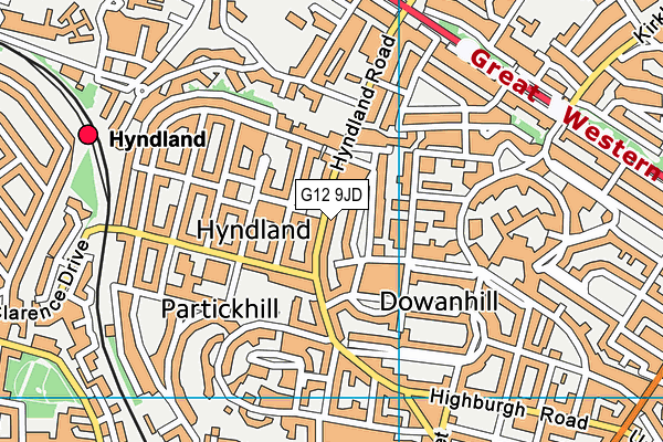 G12 9JD map - OS VectorMap District (Ordnance Survey) G12 9JD map - OS VectorMap District (Ordnance Survey)