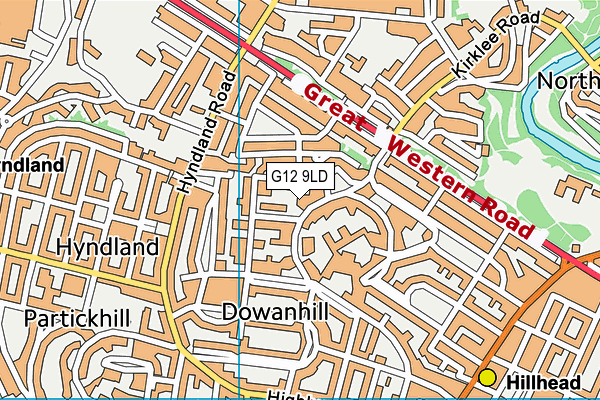 G12 9LD map - OS VectorMap District (Ordnance Survey) G12 9LD map - OS VectorMap District (Ordnance Survey)